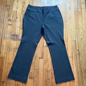 Express Columnist Boot High Rise pull on dress pants